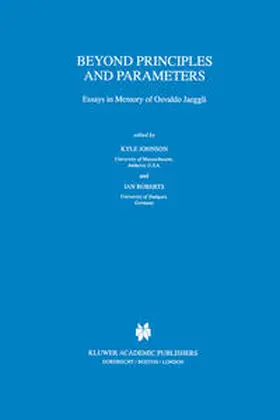Johnson / Roberts | Beyond Principles and Parameters | E-Book | sack.de