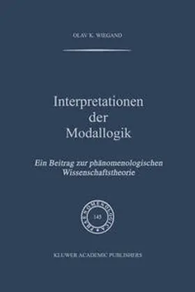 Wiegand | Interpretationen der Modallogik | E-Book | sack.de