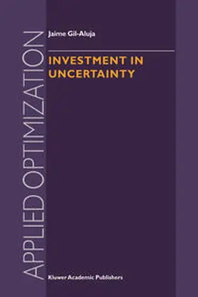 Gil-Aluja | Investment in Uncertainty | E-Book | sack.de