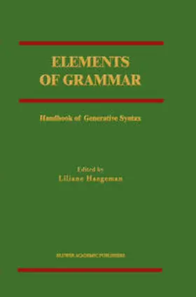 Haegeman | Elements of Grammar | E-Book | www2.sack.de