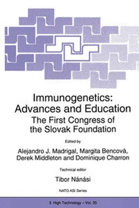 Madrigal / Bencová / Middleton |  Immunogenetics: Advances and Education | eBook | Sack Fachmedien
