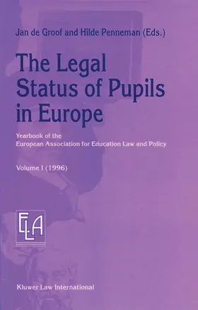 Penneman / De Groof |  The Legal Status of Pupils in Europe | Buch |  Sack Fachmedien