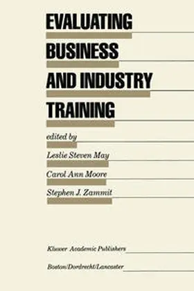 May / Moore / Zammit |  Evaluating Business and Industry Training | eBook | Sack Fachmedien