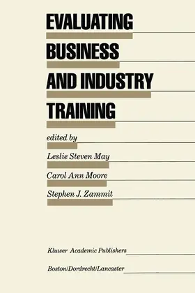 May / Moore / Zammit |  Evaluating Business and Industry Training | Buch |  Sack Fachmedien