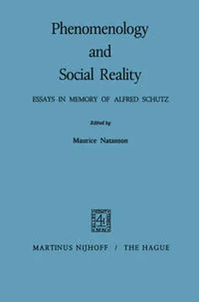 Natanson |  Phenomenology and Social Reality | eBook | Sack Fachmedien