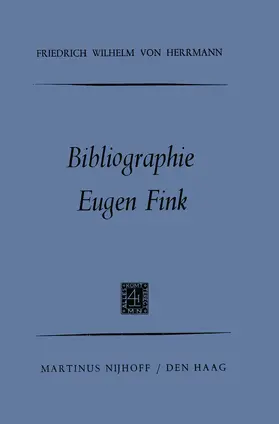 Herrmann |  Bibliographie Eugen Fink | Buch |  Sack Fachmedien