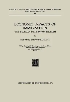 Bastos de Avila |  Economic Impacts of Immigration | Buch |  Sack Fachmedien