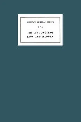 Uhlenbeck | A Critical Survey of Studies on the Languages of Java and Madura | E-Book | sack.de