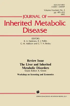 Green |  Journal of Inherited Metabolic Disease | eBook | Sack Fachmedien