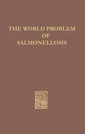 Oye | The World Problem of Salmonellosis | E-Book | sack.de