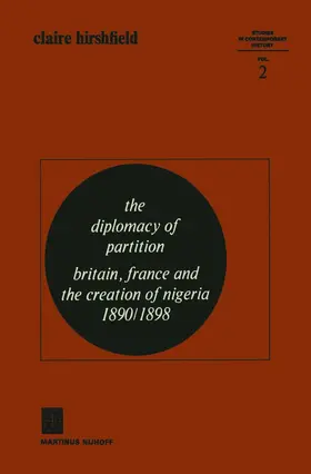 Hirshfield |  The Diplomacy of Partition | Buch |  Sack Fachmedien