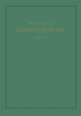 Pigeaud |  Synopsis of Javanese Literature 900–1900 A.D. | eBook | Sack Fachmedien