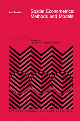 Anselin | Spatial Econometrics: Methods and Models | E-Book | sack.de