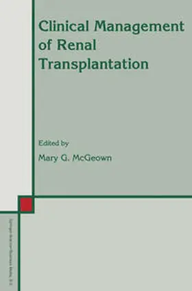 McGeown |  Clinical Management of Renal Transplantation | eBook | Sack Fachmedien