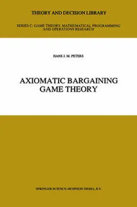 Peters | Axiomatic Bargaining Game Theory | E-Book | sack.de