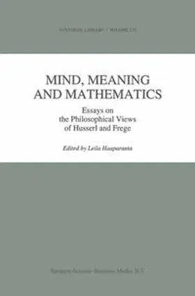 Haaparanta | Mind, Meaning and Mathematics | E-Book | sack.de