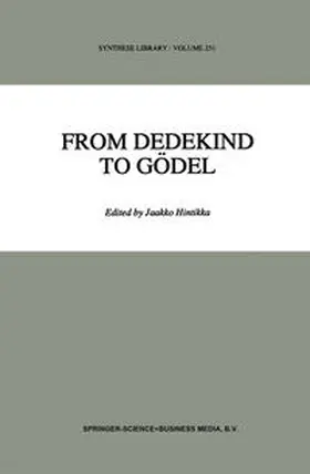 Hintikka | From Dedekind to Gödel | E-Book | sack.de
