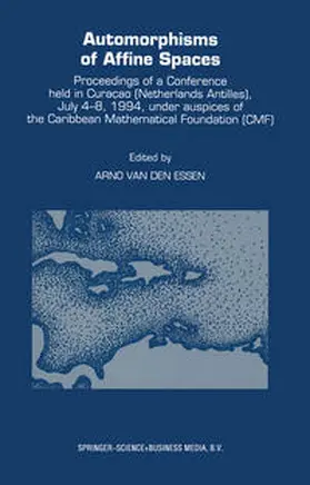 van den Essen |  Automorphisms of Affine Spaces | eBook | Sack Fachmedien