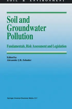 Zehnder |  Soil and Groundwater Pollution | eBook | Sack Fachmedien