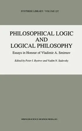 Bystrov / Sadovsky | Philosophical Logic and Logical Philosophy | E-Book | sack.de