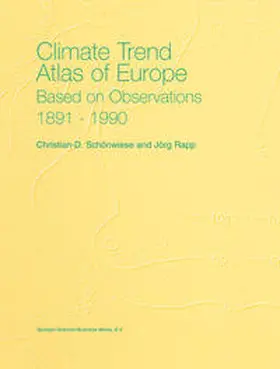 Schönwiese / Rapp |  Climate Trend Atlas of Europe Based on Observations 1891–1990 | eBook | Sack Fachmedien