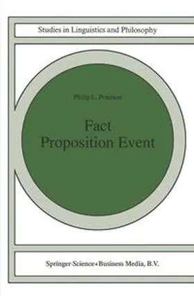 Peterson | Fact Proposition Event | E-Book | sack.de