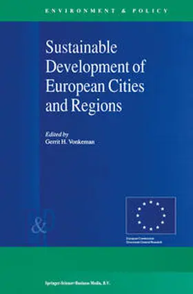 Vonkeman |  Sustainable Development of European Cities and Regions | eBook | Sack Fachmedien