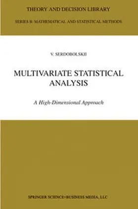 Serdobolskii |  Multivariate Statistical Analysis | eBook | Sack Fachmedien