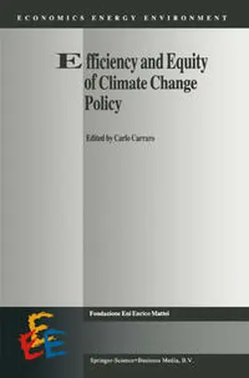 Carraro | Efficiency and Equity of Climate Change Policy | E-Book | sack.de