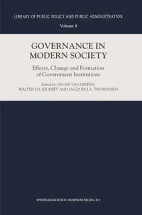 van Heffen / Kickert / Thomassen |  Governance in Modern Society | eBook | Sack Fachmedien