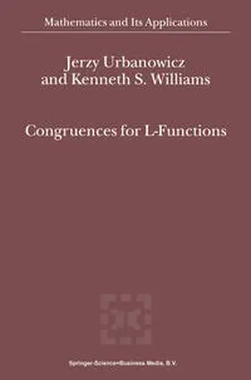 Urbanowicz / Williams |  Congruences for L-Functions | eBook | Sack Fachmedien