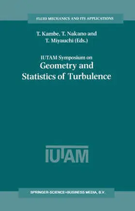 Kambe / Nakano / Miyauchi |  IUTAM Symposium on Geometry and Statistics of Turbulence | eBook | Sack Fachmedien