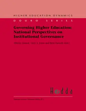 Amaral / Jones / Karseth |  Governing Higher Education: National Perspectives on Institutional Governance | eBook | Sack Fachmedien