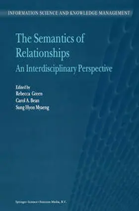 Green / Bean | The Semantics of Relationships | E-Book | sack.de