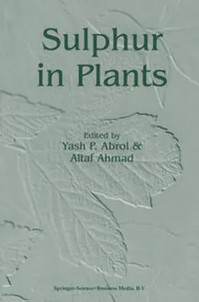 Abrol / Ahmad |  Sulphur in Plants | eBook | Sack Fachmedien