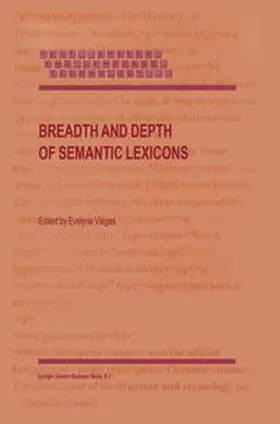 Viegas | Breadth and Depth of Semantic Lexicons | E-Book | sack.de