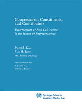 Kau / Rubin | Congressman, Constituents, and Contributors | E-Book | sack.de
