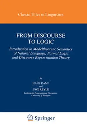 Kamp / Reyle | From Discourse to Logic | E-Book | sack.de