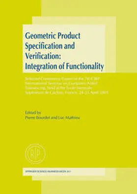 Bourdet / Mathieu |  Geometric Product Specification and Verification: Integration of Functionality | eBook | Sack Fachmedien