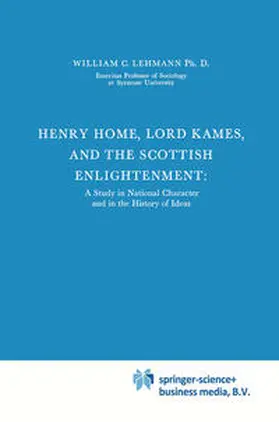 Lehmann | Henry Home, Lord Kames and the Scottish Enlightenment | E-Book | sack.de