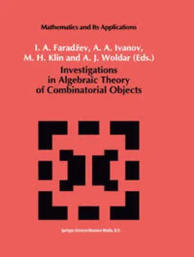 Faradzev / Ivanov / Klin | Investigations in Algebraic Theory of Combinatorial Objects | E-Book | sack.de