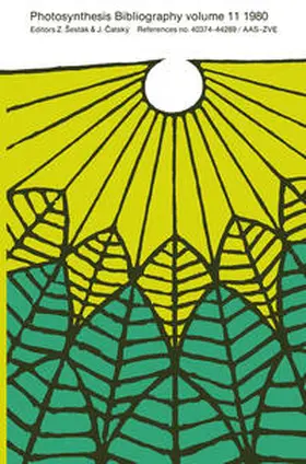 Sesták / Catský |  Photosynthesis Bibliography | eBook | Sack Fachmedien