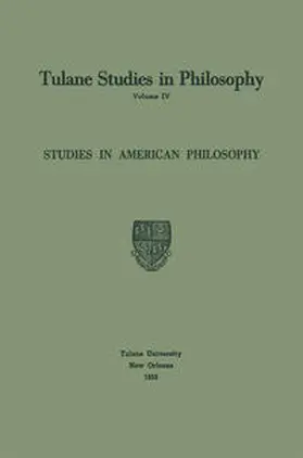 Ballard / Feibleman / Barber |  Studies in American Philosophy | eBook | Sack Fachmedien