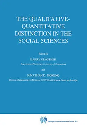 Glassner / Moreno |  The Qualitative-Quantitative Distinction in the Social Sciences | eBook | Sack Fachmedien