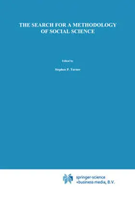 Turner |  The Search for a Methodology of Social Science | eBook | Sack Fachmedien