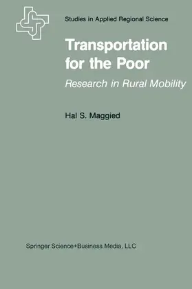 Maggied |  Transportation for the Poor | Buch |  Sack Fachmedien