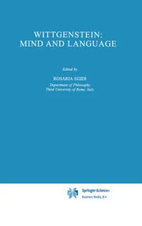 Egidi | Wittgenstein: Mind and Language | E-Book | sack.de