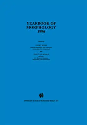 Booij / van Marle | Yearbook of Morphology 1996 | E-Book | sack.de