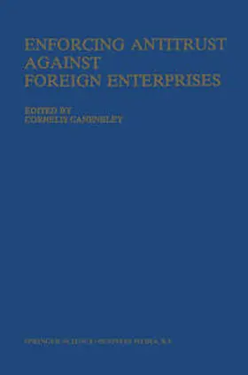 Canenbley | Enforcing Antitrust Against Foreign Enterprises | E-Book | sack.de