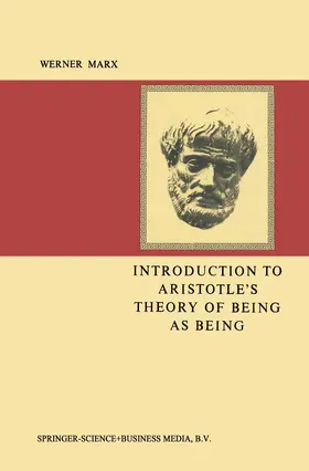 Marx |  Introduction to Aristotle's Theory of Being as Being | Buch |  Sack Fachmedien